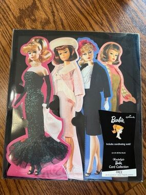 Barbie Retro Doll Card Set by Hallmark